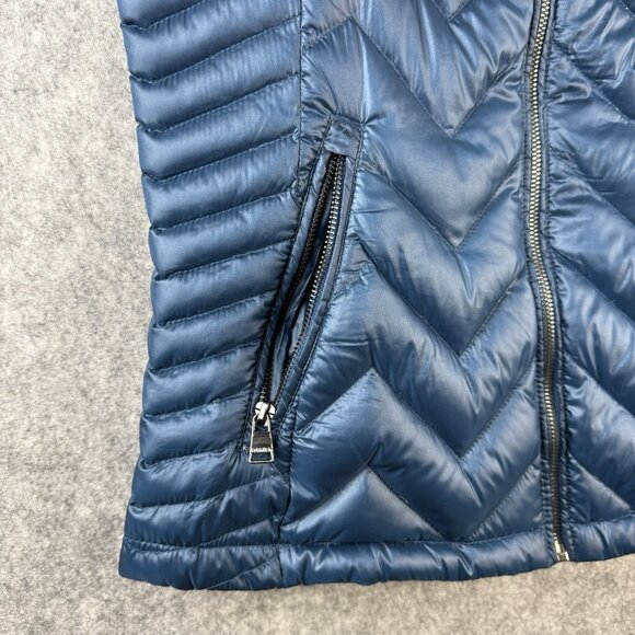 Calvin Klein‎ Packable Puffer Vest Women’s S Blue Down Filled Gorpcore Preppy - Picture 3 of 10